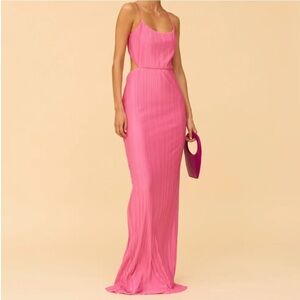 NWT Lady Pipa Ginebra Open Back Pink Dress